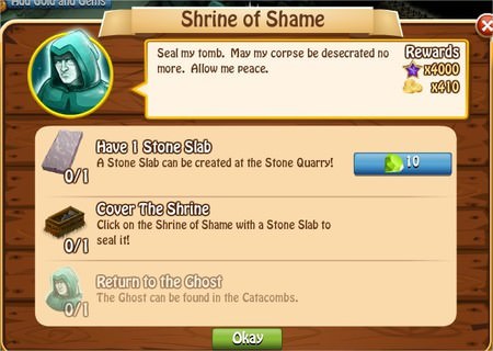 Shrine of Shame, Legends: Rise of a Hero
