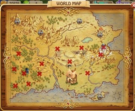 Map, Legends: Rise of a Hero