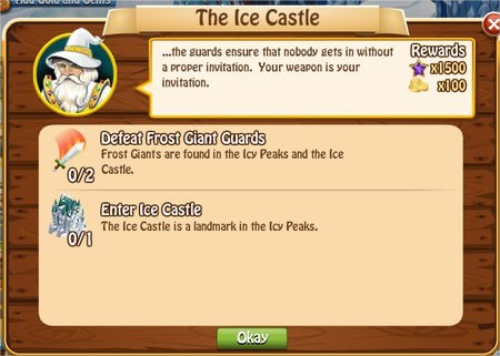 The Ice Castle, Legends: Rise of a Hero