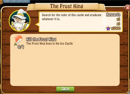 The Frost King, Legends: Rise of a Hero