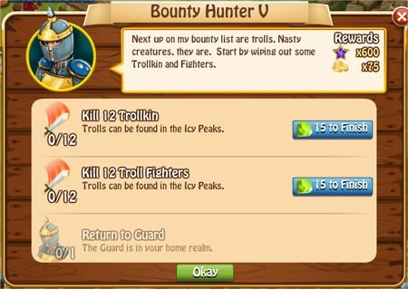 Bunty Hunter V, Legends: Rise of a Hero