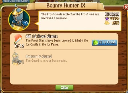 Bunty Hunter IX, Legends: Rise of a Hero