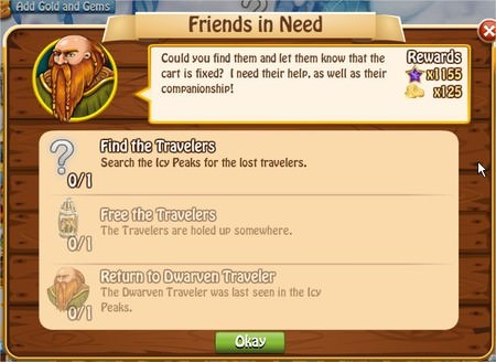 Friends in Need, Legends: Rise of a Hero