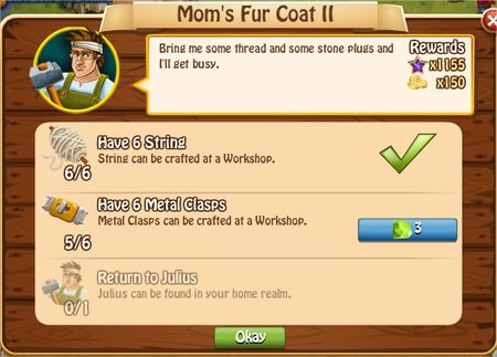 Mom's Fur Coat II, Legends: Rise of a Hero