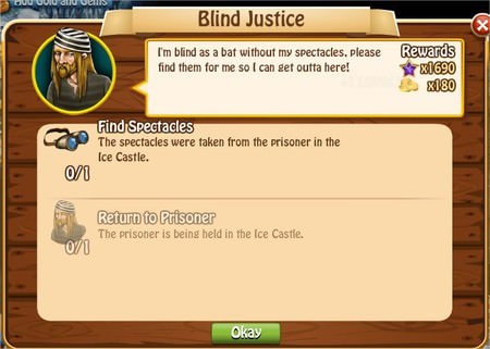 Blind Justice, Legends: Rise of a Hero