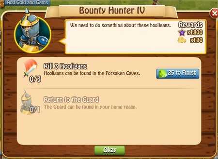 Bunty Hunter IV, Legends: Rise of a Hero