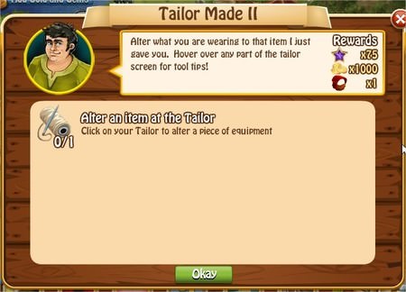 Tailor Made II, Legends: Rise of a Hero