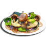 野蘑菇沙拉，ChefVille（廚師小鎮）