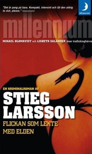 Flickan som lekte med elden, Stieg Larsson