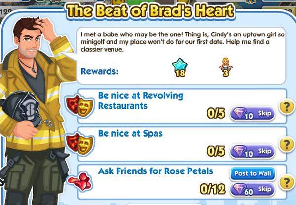 SimCity Social, The Beat of Brad