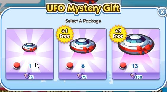 SimCity Social, UFO Mystery Gift（飛碟神秘禮物）