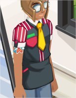 The Sims Social, McBurga™ Uniform Top