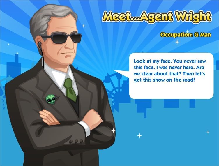 SimCity Social, Agent Wright