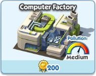 SimCity Social, Computer Factory