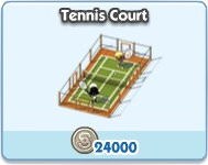 SimCity Social, Tennis Court