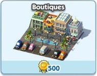 SimCity Social, Boutique