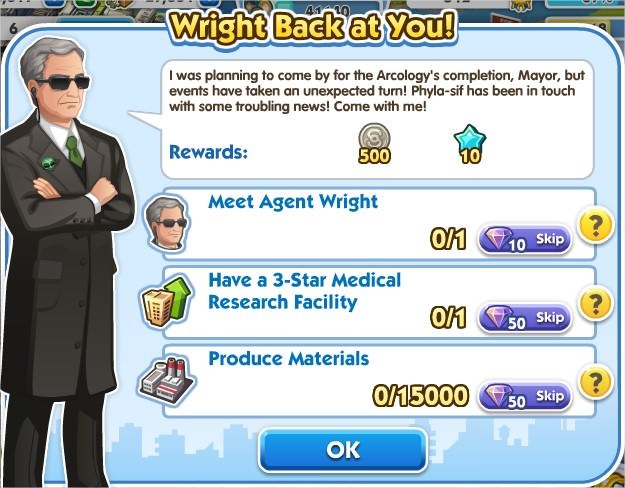 SimCity Social, Wright Back at You!