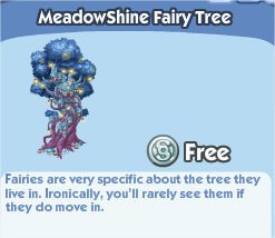 The Sims Social, MeadowShine Fairy Tree