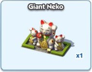 SimCity Social, Giant Neko