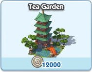SimCity Social, Tea Garden