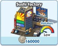 SimCity Social, Sushi Factory