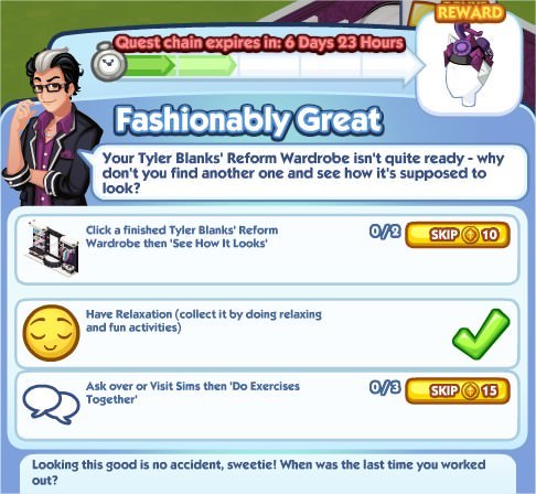 The Sims Social, Fashionably Great 2