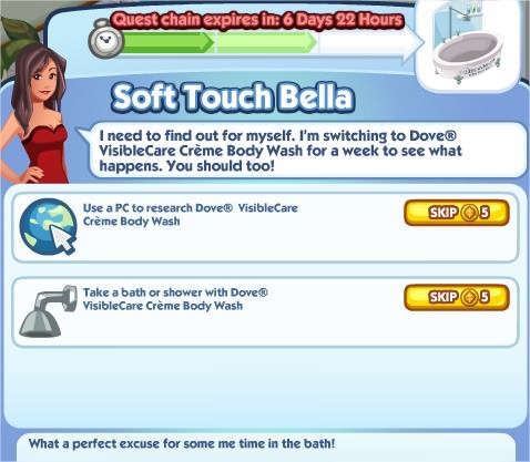 The Sims Social, Soft Touch Bella 2