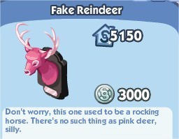 The Sims Social, Fake Reindeer