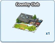 SimCity Social, Country Club