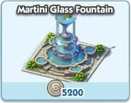 SimCity Social, Martini Glass Fountain