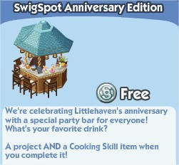The Sims Social, SwiqSpot Anniversary Edition
