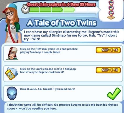 The Sims Social, A Tale of Two Twins 4