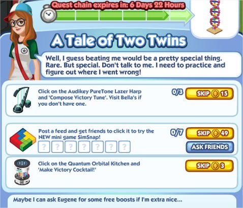 The Sims Social, A Tale of Two Twins 6