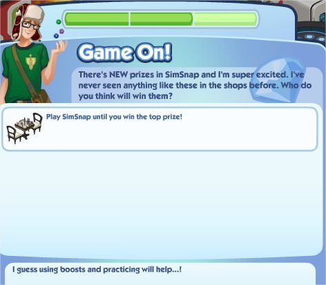 The Sims Social, Game On! 3