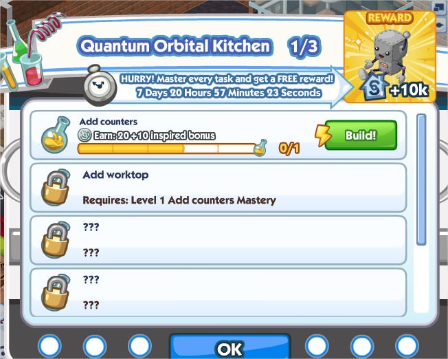 The Sims Social, Quantum Orbital Kitchen