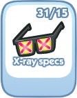The Sims Social, X-ray specs