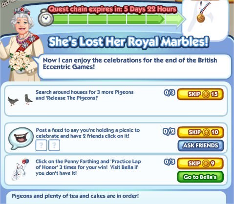 The Sims Social, She's Lost Her Royal Marbles! 7