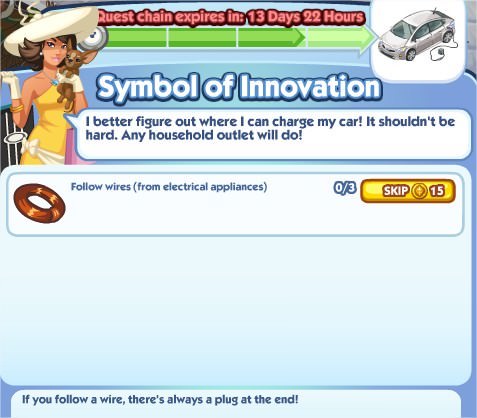 The Sims Social, Symbol of Innovation 4