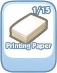 The Sims Social, Printing Paper
