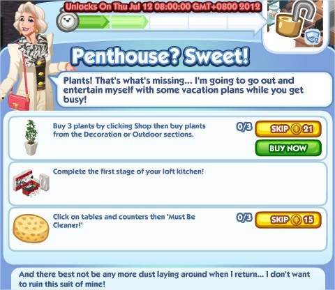The Sims Social, Penthouse?Sweet! 2