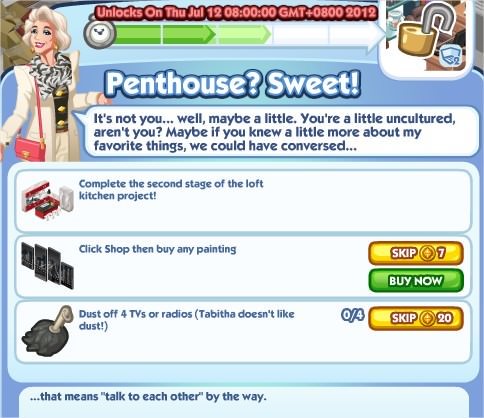 The Sims Social, Penthouse?Sweet! 3