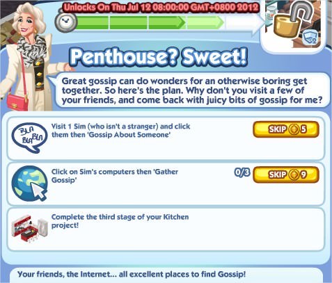 The Sims Social, Penthouse?Sweet! 4