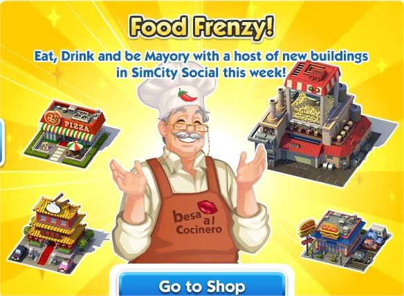 SimCity Social, Food Frenzy!