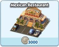 SimCity Social, Mexican Restaurant