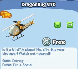 The Sims Social, DragonBug 270