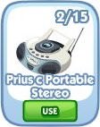 The Sims Social, Prius c Portable Stereo
