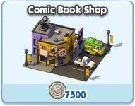 SimCity Social, Comic Book Store