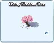 SimCity Social, Cherry Blossom Tree