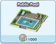 SimCity Social, Public Pool