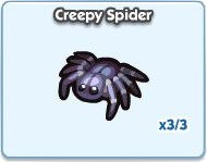 SimCity Social, Creepy Spider